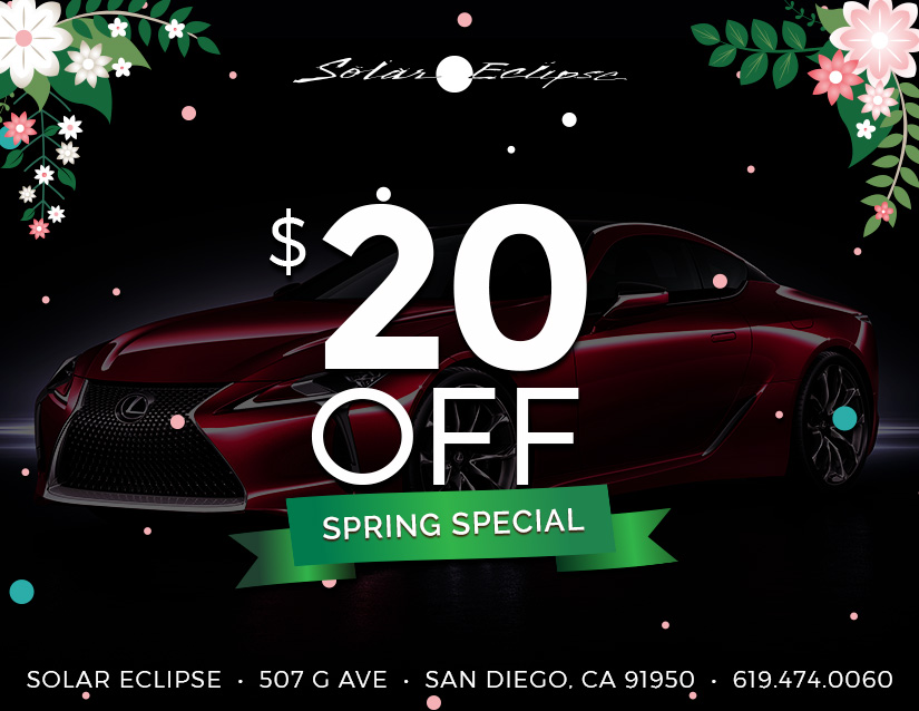 Solar Eclipse Window Tinting Spring Special 2018