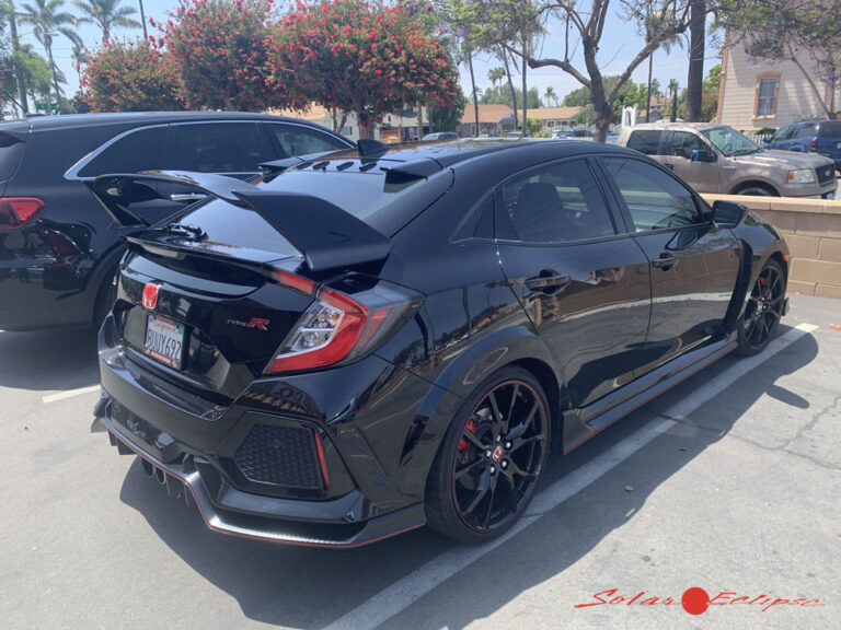 Honda Civic Type R Window Tint – Solar Eclipse Window Tinting